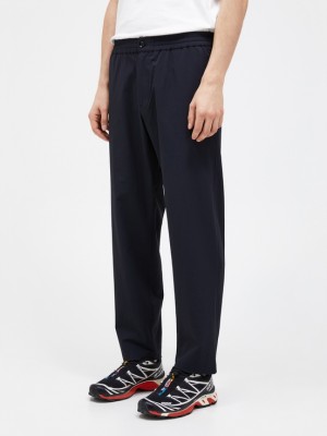 Black Men Peak Performance Stretch Drawstring Pants | US-SCTXL1082