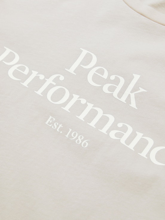Beige Men Peak Performance Original T-shirt | US-MKUHD8301