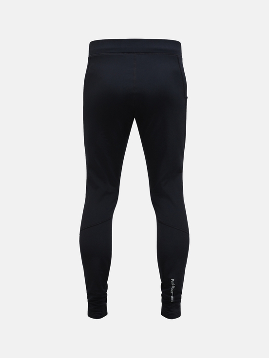 Black Men Peak Performance Brushed Back Tights | US-GCWOB8193