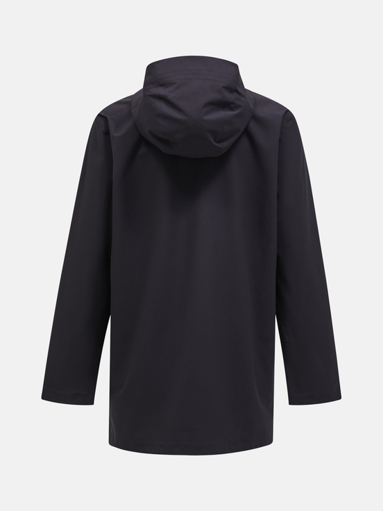 Black Men Peak Performance Cloudburst 2.5l Shell Raincoat | US-NCZOH8054