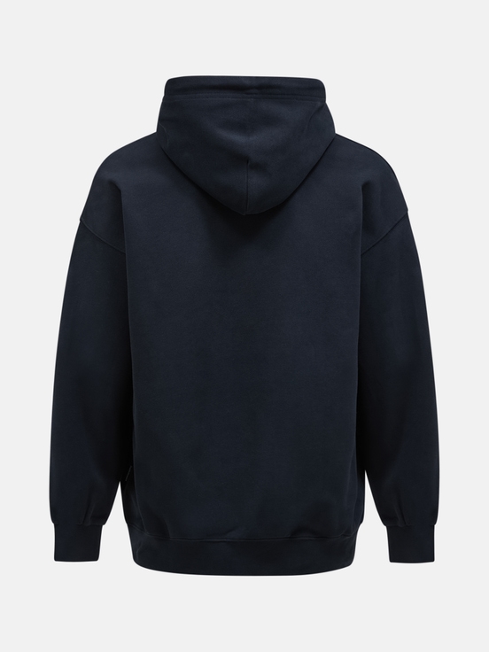 Black Men Peak Performance Graphic Hood Hoodie | US-ABSXO5793