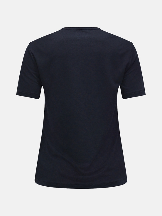 Black Women Peak Performance Polartec® Delta™ Shortsleeve T-shirt | US-WPKCJ3829