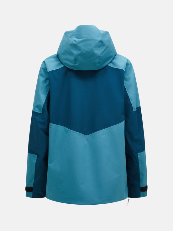Blue Men Peak Performance 2l Shell Anorak Shell Jacket | US-YJZMQ1549