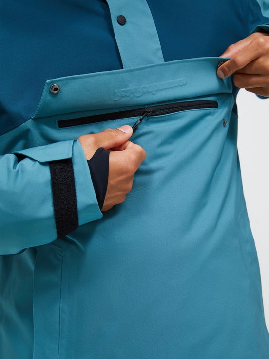 Blue Men Peak Performance 2l Shell Anorak Shell Jacket | US-YJZMQ1549