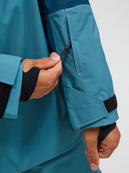 Blue Men Peak Performance 2l Shell Anorak Shell Jacket | US-YJZMQ1549