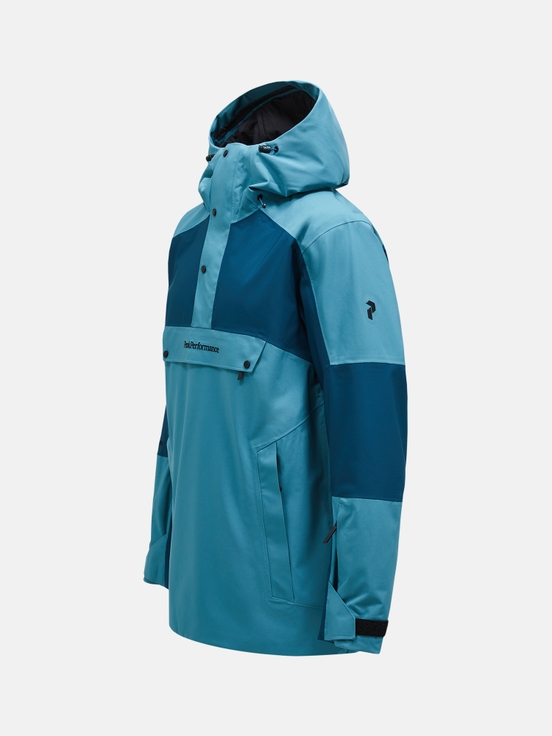 Blue Men Peak Performance 2l Shell Anorak Shell Jacket | US-YJZMQ1549
