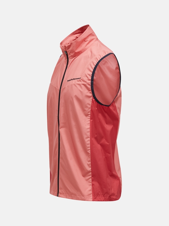 Coral Men Peak Performance Meadow Wind Vest | US-MLOQK6105
