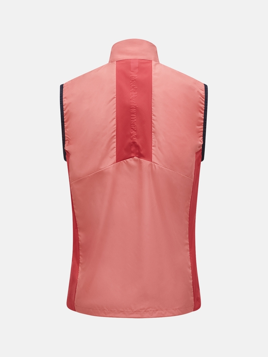 Coral Men Peak Performance Meadow Wind Vest | US-MLOQK6105