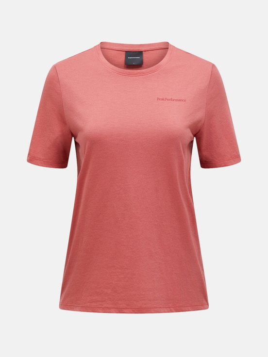 Coral Women Peak Performance Explore Graphic T-shirt | US-TVULQ4573
