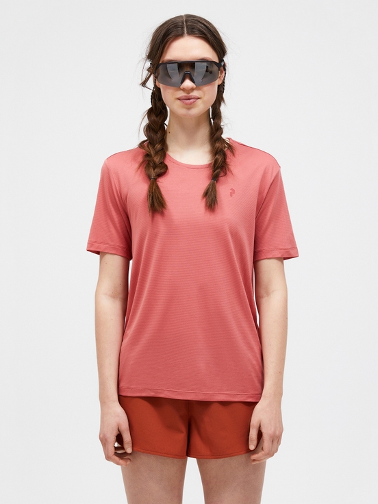 Coral Women Peak Performance Polartec® Delta™ Shortsleeve T-shirt | US-GNKHV3618
