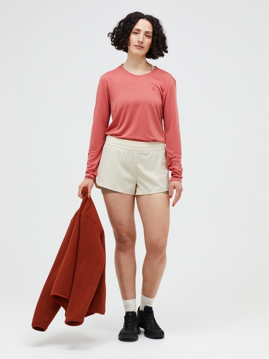 Coral Women Peak Performance Polartec® Delta™ Longsleeve T-shirt | US-QRWJD9042