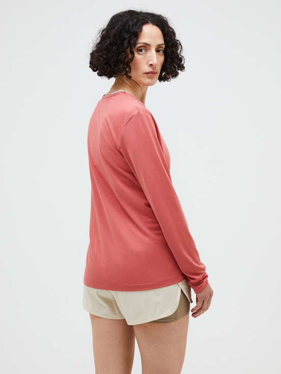 Coral Women Peak Performance Polartec® Delta™ Longsleeve T-shirt | US-QRWJD9042