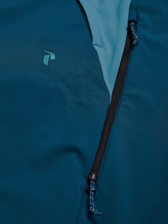 Dark Blue Men Peak Performance Ascent Softshell Ski Pants | US-HMNAZ8603