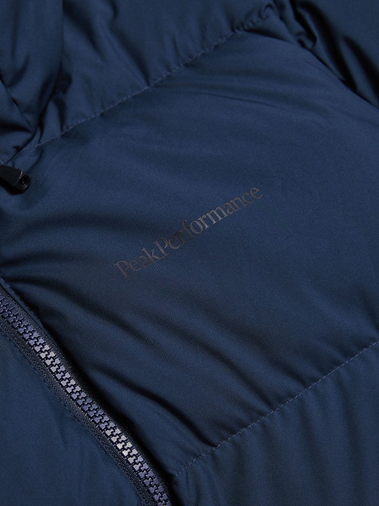 Dark Blue Women Peak Performance Rivel Puffer Down Jacket | US-JEFOM1945