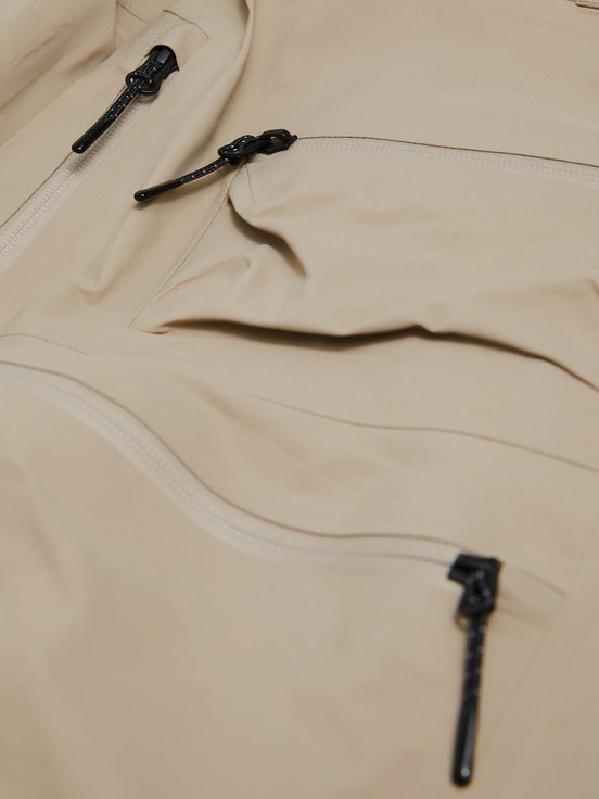 Khaki Men Peak Performance Vislight Gore-tex C-knit 3l Shell Ski Pants | US-GFCNS1273