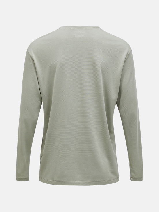 Light Green Men Peak Performance Polartec® Delta™ Longsleeve T-shirt | US-VISAC7259