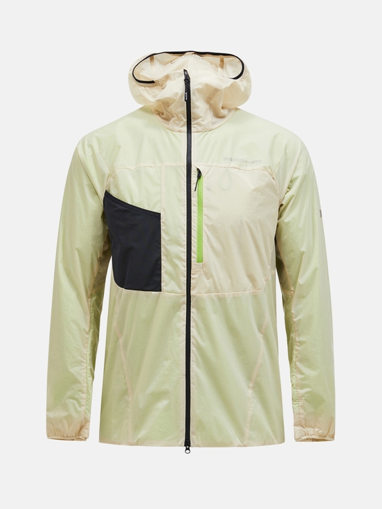 Light Green Men Peak Performance Vislight Polartec® Alpha™ Insulated Wind Jacket | US-XHNJT0594