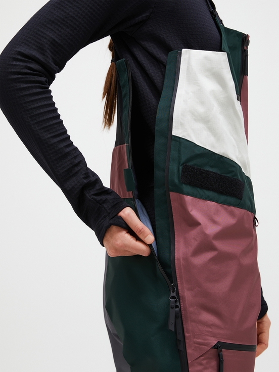 Multicolor Women Peak Performance Vertical Gore-tex Pro Ldn 3l Shell Bib Pants | US-JQHFA1325