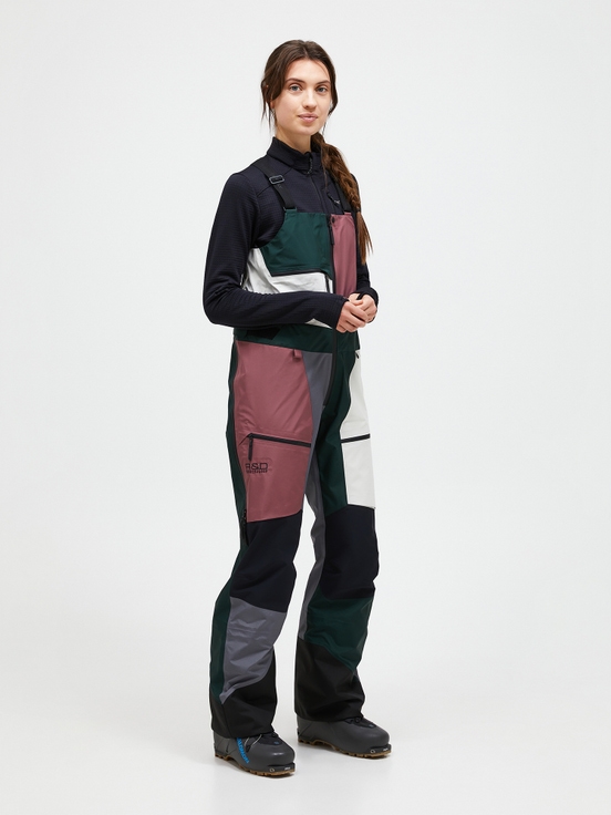 Multicolor Women Peak Performance Vertical Gore-tex Pro Ldn 3l Shell Bib Pants | US-JQHFA1325