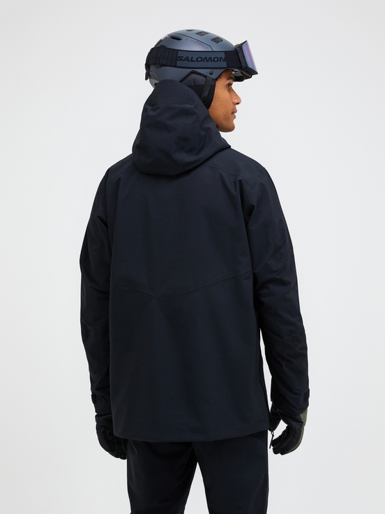 Navy Men Peak Performance 2l Shell Anorak Shell Jacket | US-AOBLK0468