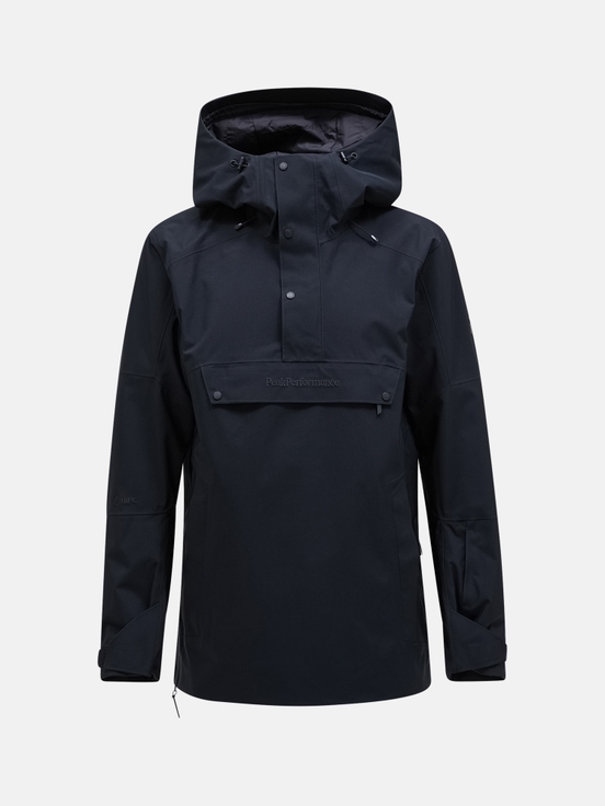 Navy Men Peak Performance 2l Shell Anorak Shell Jacket | US-AOBLK0468