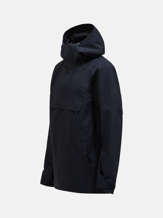 Navy Men Peak Performance 2l Shell Anorak Shell Jacket | US-AOBLK0468