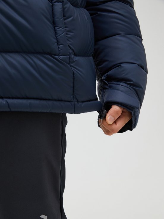 Navy Men Peak Performance Frost Down Jacket | US-KEJPN1548