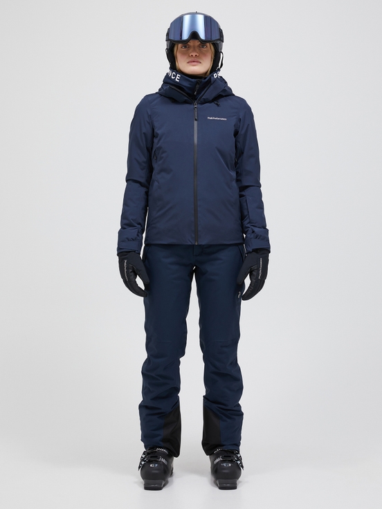 Navy Women Peak Performance Anima 2l Insulated Shell Ski Jacket | US-YOJHC4631