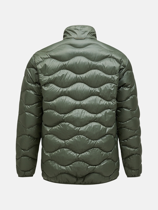 Olive Men Peak Performance Helium Down Jacket | US-KUJIG2834