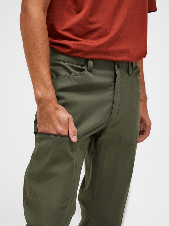 Olive Men Peak Performance Iconiq Pants Pants | US-GVYDP9607