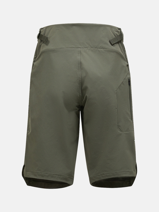 Olive Men Peak Performance Trail Mtb Shorts | US-KWDEM0697