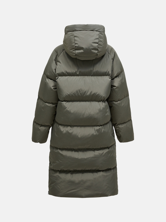 Olive Women Peak Performance Bluebird Down Coat | US-NUHEC9801