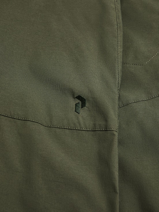 Olive Women Peak Performance Iconiq Pants | US-DVIYL8437