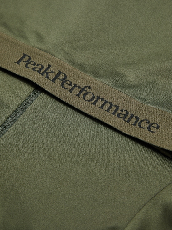 Olive Women Peak Performance Rider Tech Zip Midlayers | US-KBUON8921