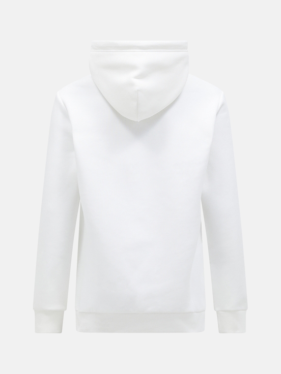 White Men Peak Performance Original Small Logo Hood Hoodie | US-SVKAY2856